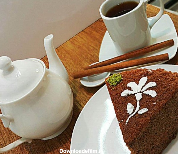 عکس کیک و چای ❤️ [ بهترین تصاویر ]