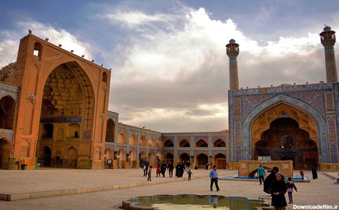مسجد جامع دیدنی های اصفهان