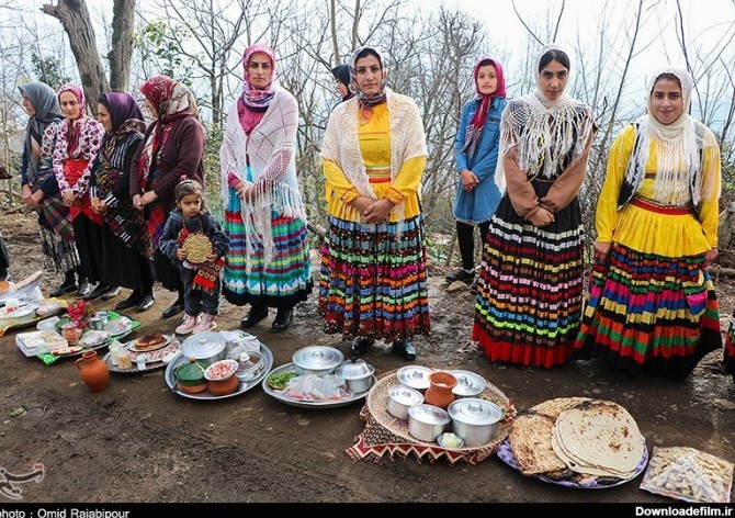 جشنواره غذاهای محلی در رحیم آباد گیلان - خزرنما
