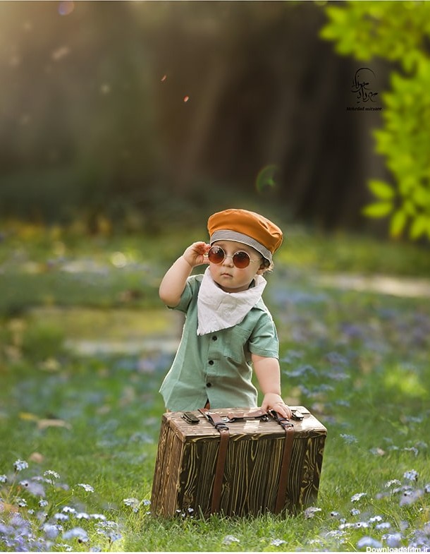 آتلیه کودک در فضای باز و ایده عکاسی کودک در طبیعت در کرج ...