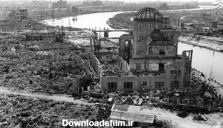 تصاویری از انفجار اتمی هیروشیما ژاپن