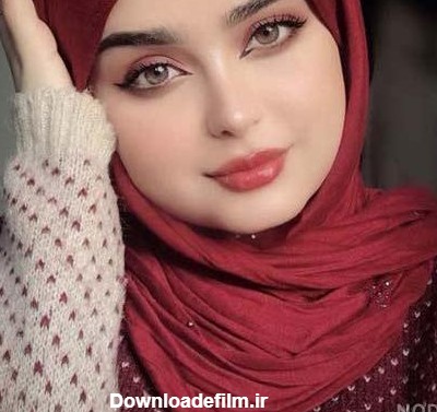 عکس دختر زیبا ایرانی ۱۷ ساله با حجاب ۱۴۰۰ - عکس نودی
