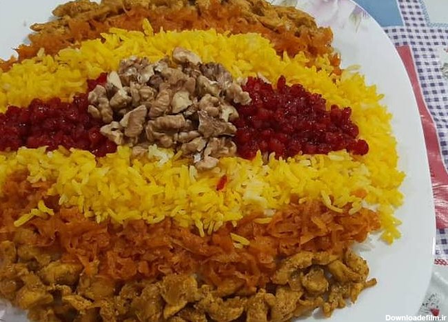 طرز تهیه تزئین شیرین پلو 🤤😍🍚🥕 ساده و خوشمزه توسط Fatemeh ...