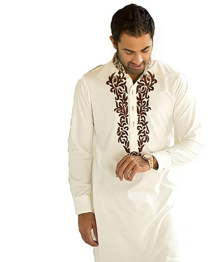 انواع پیراهن مردانه افغانی شیک و زیبا