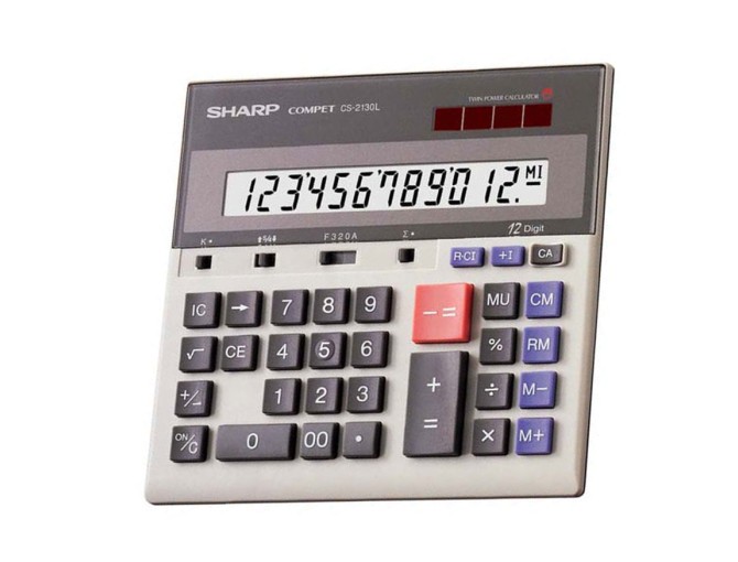 ماشین حساب حسابداری شارپ SHARP Cs-2130 | فروشگاه اینترنتی هشتک