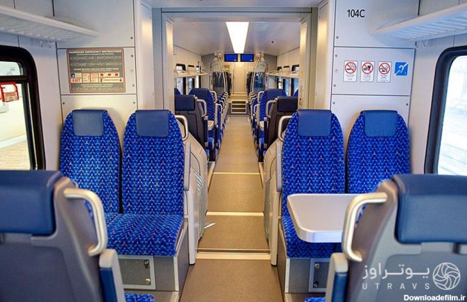 عکس قطار پردیس سالنی