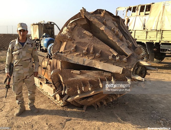 مشرق نیوز - عکس/ ماشین پیشرفته حفر تونل داعش
