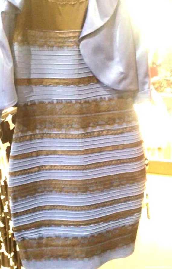 چرا هرکی این لباس رو یه رنگ میبینه؟+عکس لباس | تبادل نظر نی ...