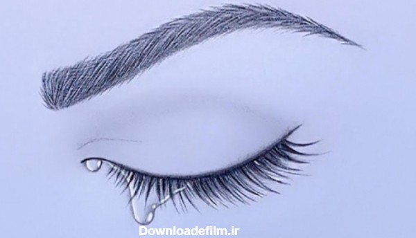 آموزش نقاشی از چهره :: نقاشی از چشم بسته
