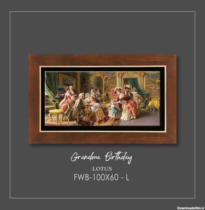 تابلو نقاشی تولد مادر بزرگ GRANDMA BIRTHDAY | وب سایت و فروشگاه ...
