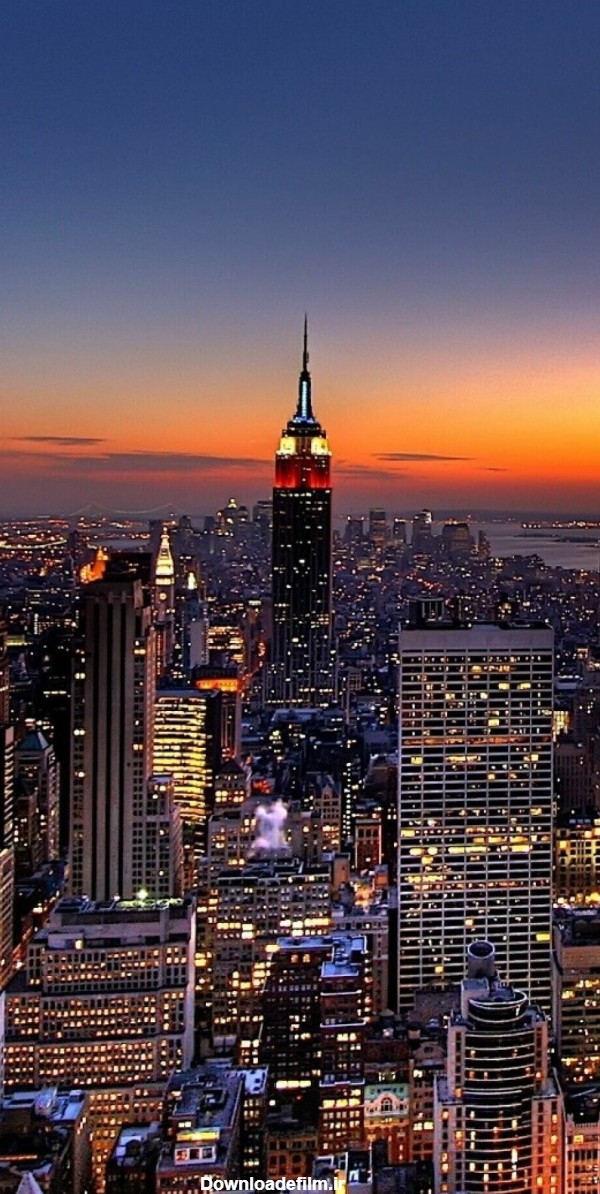 دانلود عکس شهر نیویورک در شب