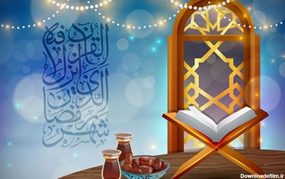 عکس لایه باز ماه رمضان