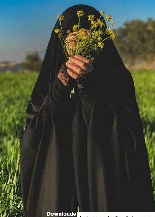 عکس پروفایل دختر چادری از پشت ❤️ [ بهترین تصاویر ]