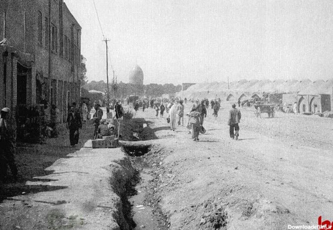 عکس: خیابان مولوی تهران در اواخر دوره قاجار
