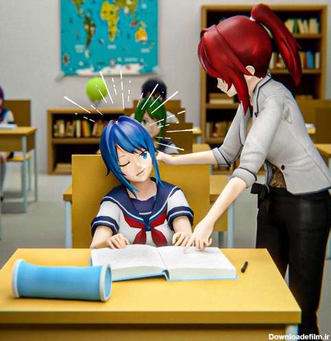 دانلود بازی Anime Girl Virtual School Life برای اندروید | مایکت