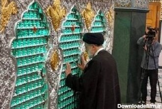 زیارت و نماز رئیسی در حرم حضرت زینب (س) + عکس‌ها