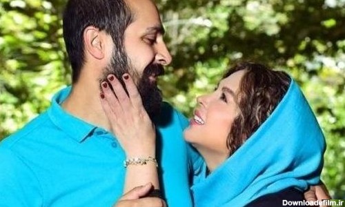 ژشت عاشقانه ولی منشوری شهره لرستانی با همسرش + عکس عجیب