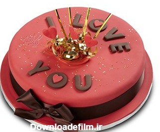 کیک تولد عاشقانه دلربا | کیک آف
