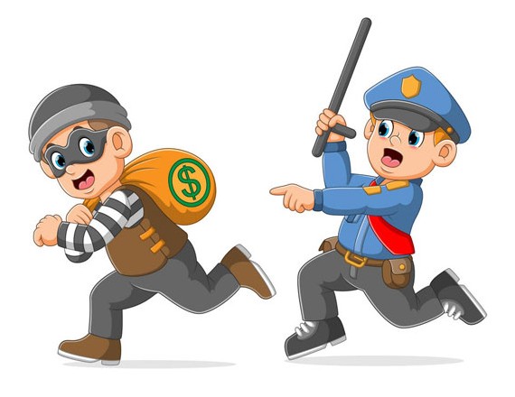 بازی دزد و پلیس | کتابک