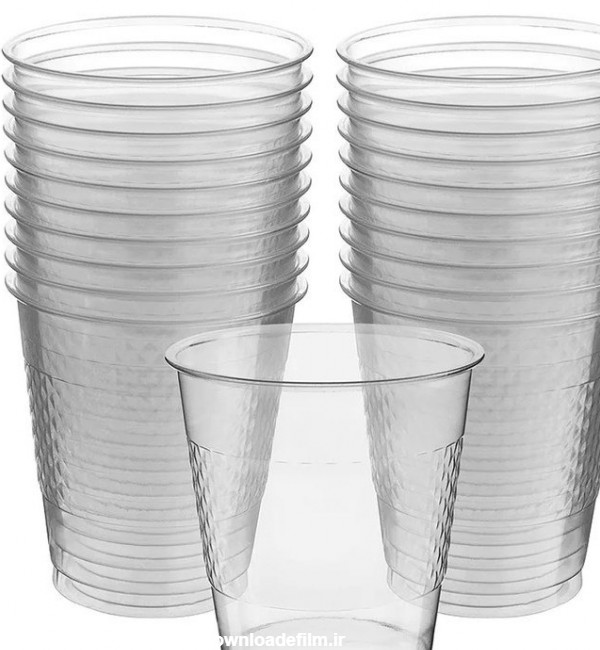 خرید و قیمت لیوان یکبار مصرف ۱۰۰عددی تک ظرف/شیشه ای | ترب