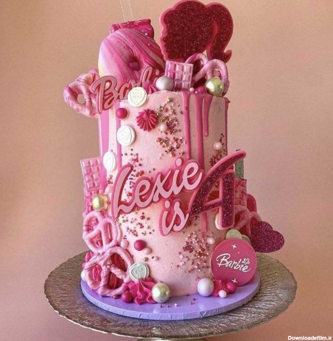جدیدترین و زیبا ترین مدل های کیک تولد با دیزاین باربی