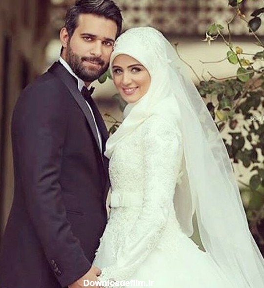 عکس عروس باحجاب
