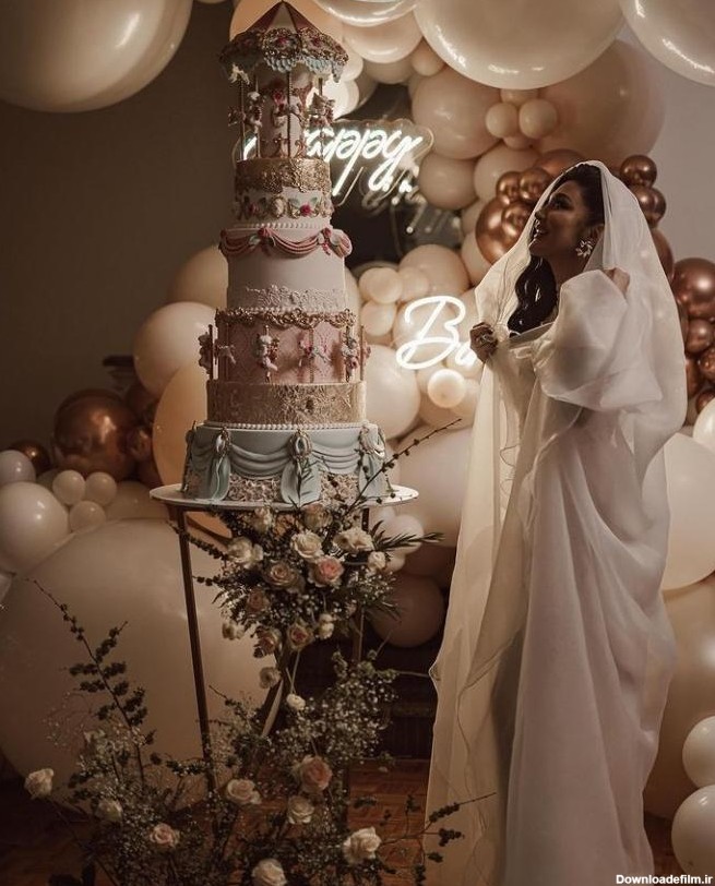 کیک ۶ طبقه جشن تولد مریم معصومی + عکس - اقتصاد آنلاین