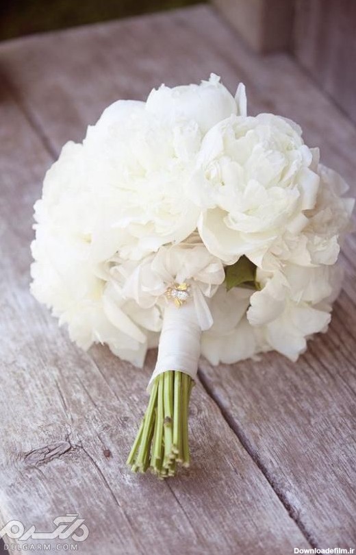 دسته گل عروس جدید و ساده اروپایی با طرح های زیبا