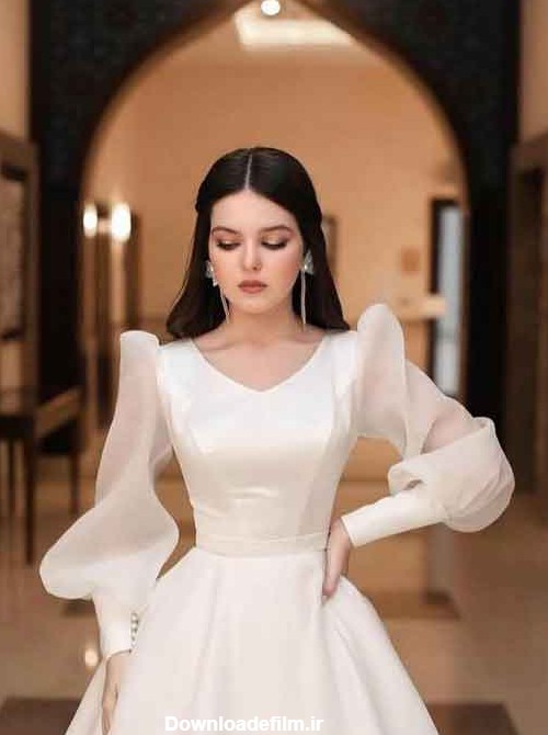 مدل لباس مجلسی جدید 1402 دخترانه و لاکچری و ساده و شیک زنانه - السن