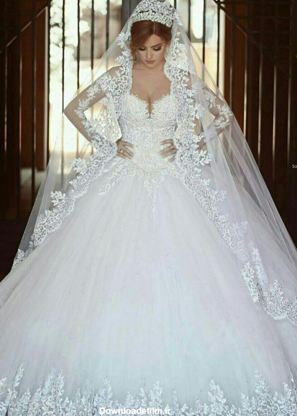 لباس عروس رویایی - عکس ویسگون