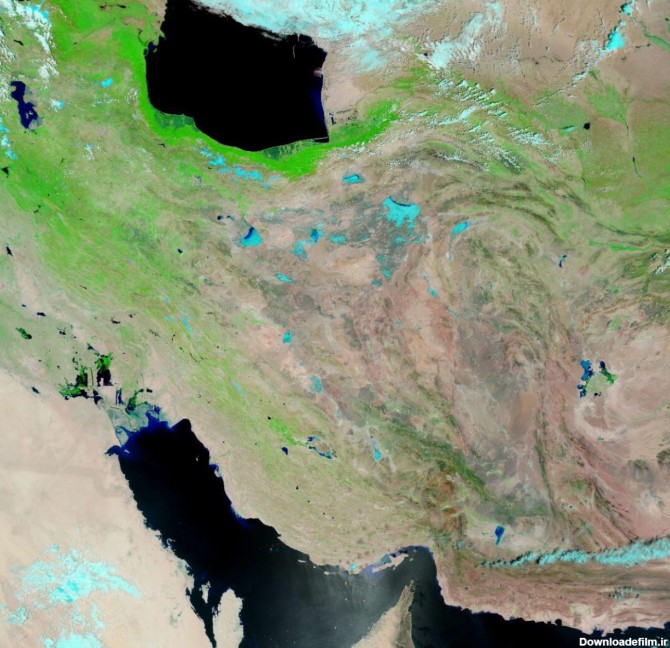 تصویری که ناسا از بهار ایران منتشر کرد - تابناک | TABNAK