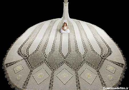 سنگین ترین لباس عروس جهان! + تصاویر