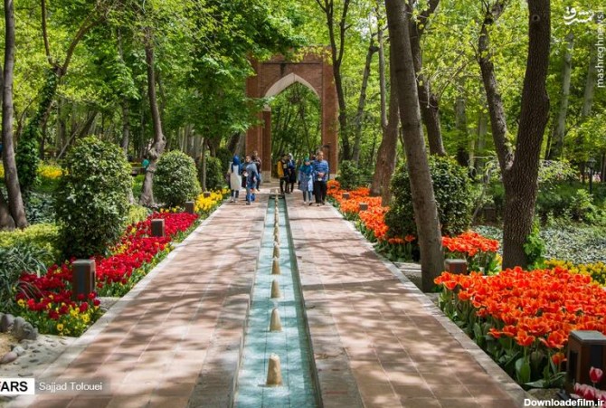 عکس های باغ تهران