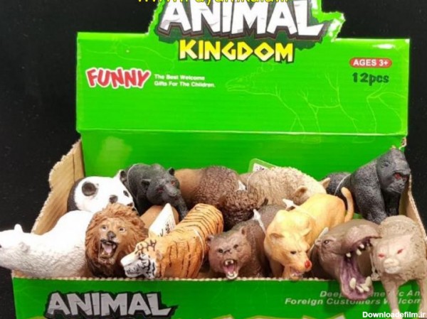 اسباب بازی ست 12 عددی فیگور حیوانات وحشی (JINFENGLONG) فروشگاه ...