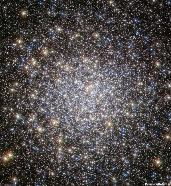 توده‌ای از پیرترین ستاره‌‌های کهکشان را در عکس خارق‌العاده هابل ...