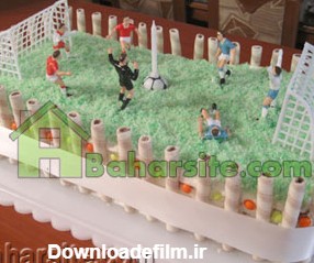 کیک زمین فوتبال