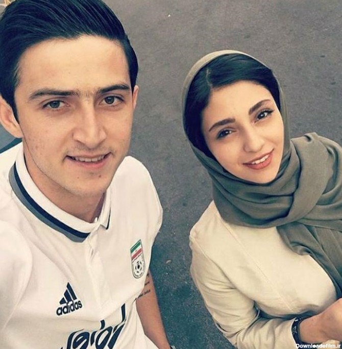 عکس سلفی سردار آزمون با دختر جوان سینمای ایران | روزنو