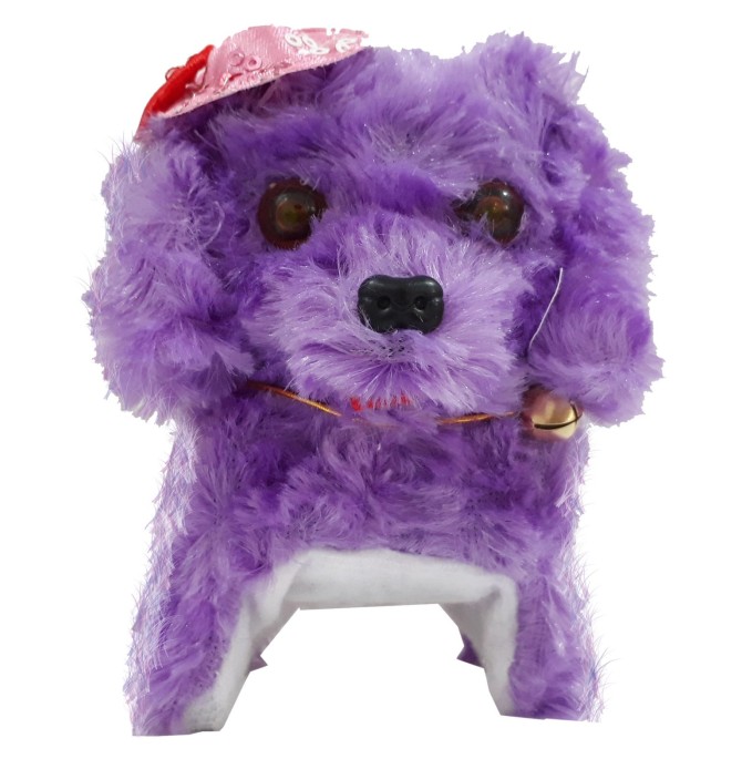 قیمت و خرید عروسک مدل سگ پشمالو کد 45000 ارتفاع 13 سانتی متر
