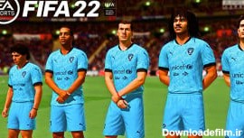 زیدان پله مارادونا رونالدینهو _ پاریسن ژرمن FIFA 22 PS5 MOD