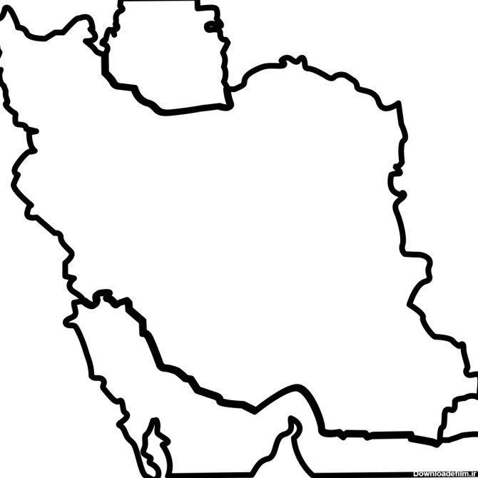 طرح عکس نقشه ایران با کیفیت بالا :: مُهرسازی یاسین رشت
