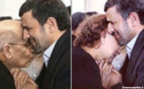 عکس احمدی نژاد در همدردی با مادر چاوز دروغ و فتوشاپی است + عکس