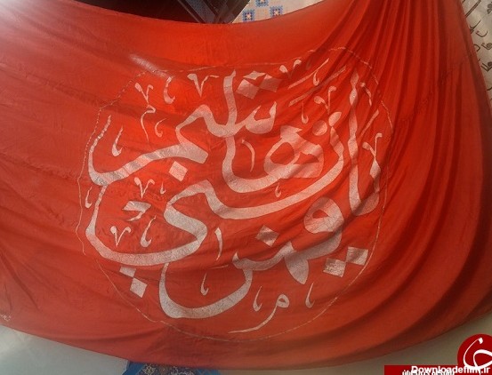 اهتزاز پرچم گنبد مطهر حرم حضرت عباس(ع) در نمایشگاه قرآن کریم + عکس