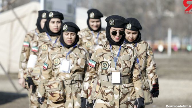 عکس های اولین زنان تکاور ارتش ایران ! / خانم کلاه کج ها غوغا کردند + 10 عکس