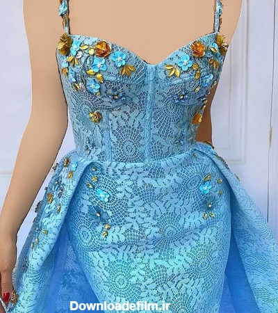 زیباترین مدل لباس مجلسی فانتزی شیک (گیپور، حریر، پرنسسی، عروسکی ...