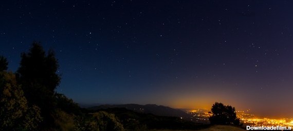 عکاسی از آسمان شب عکاسی ستاره