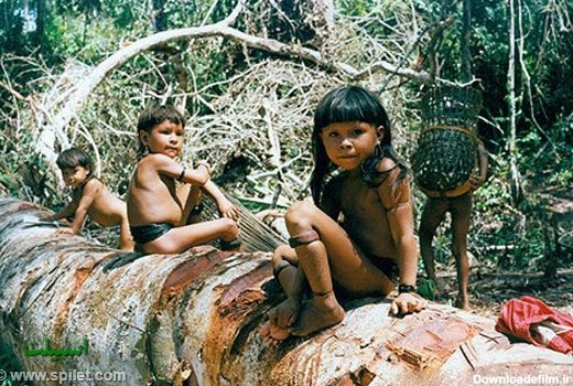 کودکان شاد آمازونی