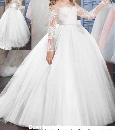 عکس لباس عروس دخترانه نوجوان ❤️ [ بهترین تصاویر ]
