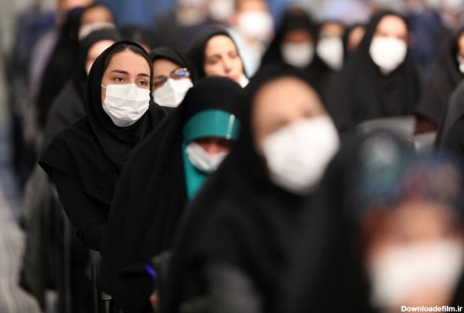عکس/ حجاب متفاوت دختران نخبه در دیدار با رهبر انقلاب