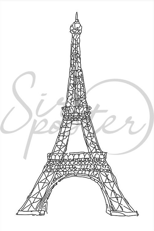 برج ایفل - Eiffel tower - سرپوستر