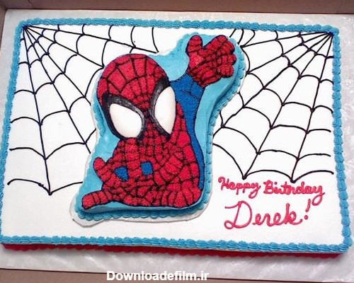 کیک تولد مرد عنکبوتی - کیک برای تولد پسر بچه
